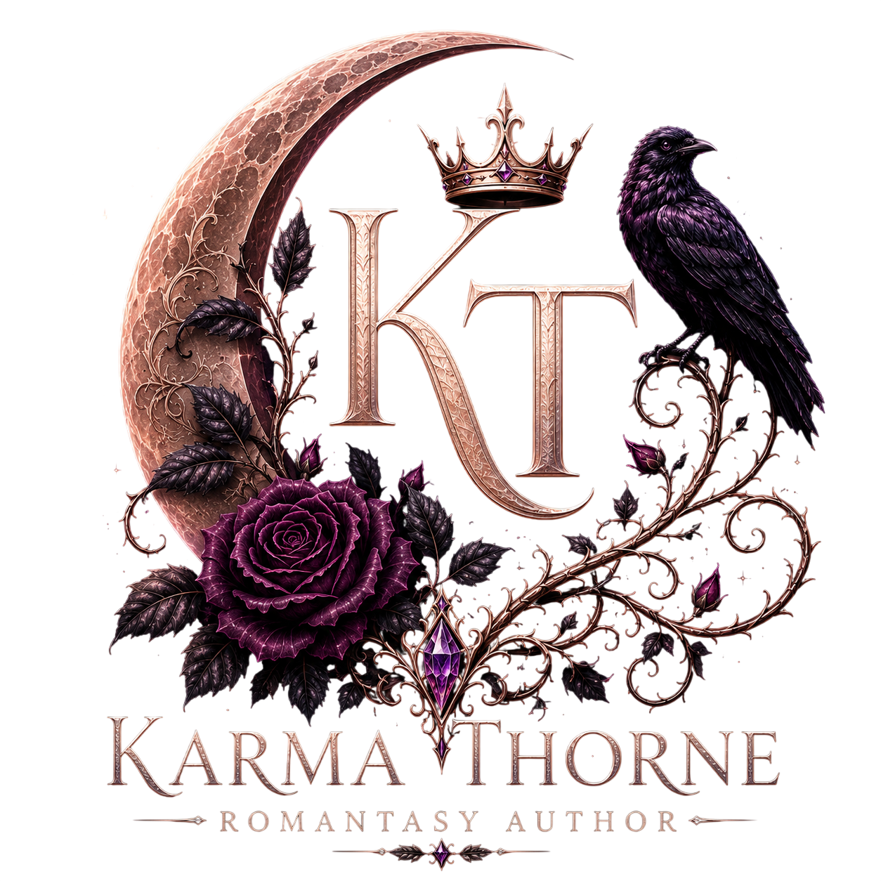 Thorns and Temptations, Karma Thorne logo